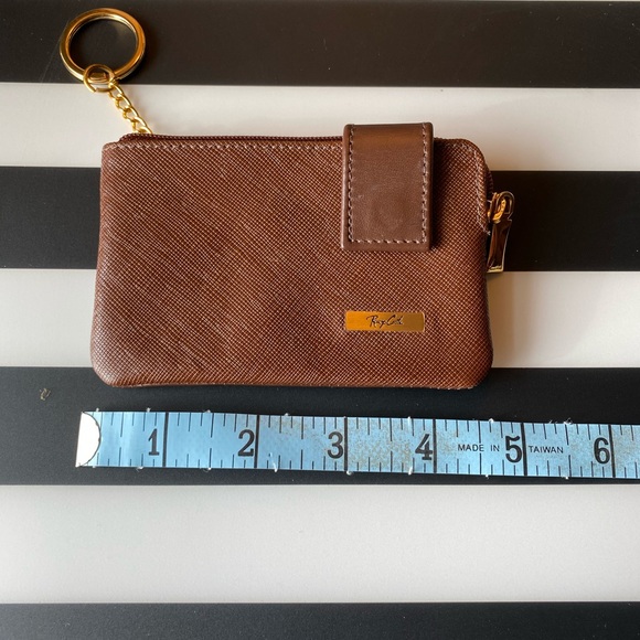 Key chain card holder and coin holder - Picture 6 of 7